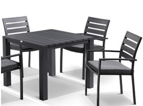 Adele table with Twain Chairs 5pc Outdoor Dining Setting