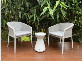 Isla 3pc Balcony Setting with Solo Side Table 