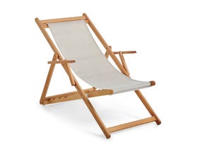 Beppi Sling Deck Chair -Raw