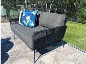 Brielle Two Seater Rope Outdoor Lounge 