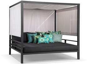Cabana Outdoor Daybed -Charcoal / Sooty
