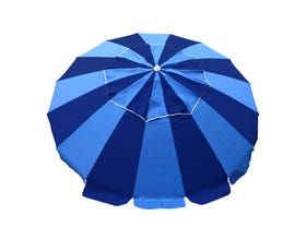 Carnivale Beach Umbrella - Royal/ Navy -MELB ONLY 