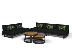 Fano 5 Seater Outdoor Lounge Setting 