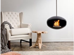 Cocoon Fires Ethanol Aeris Fireplace