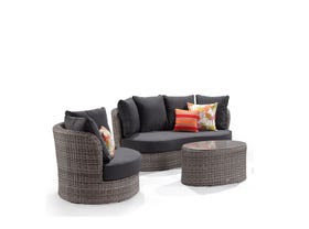 Knut 3pc Outdoor Lounge setting