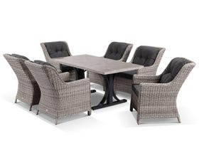 Luna 165 with Summerset Dining Chairs 