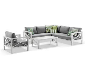 Hampton 4pc Sofa Setting 