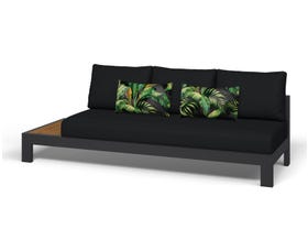 Aspen Teak Platform RH 3 Seater Sofa 