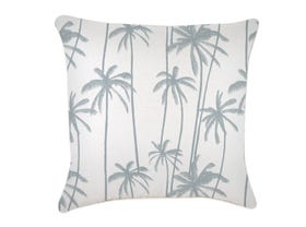Tall Palms Smoke Outdoor Cushion -60 x 60cm 
