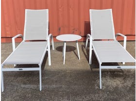 FLOOR STOCK SALE - Verde Sunlounge 3pc Outdoor Setting 