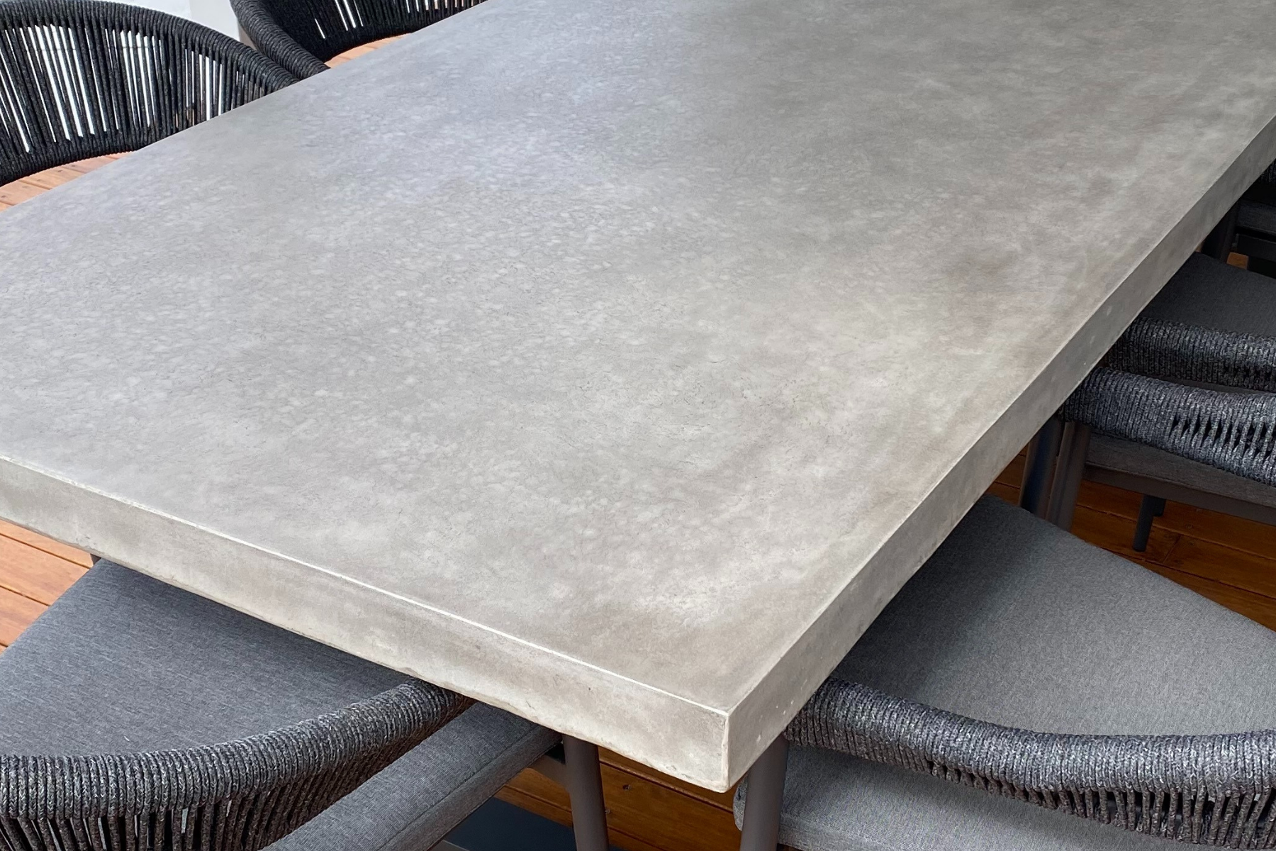 fibre cement outdoor table